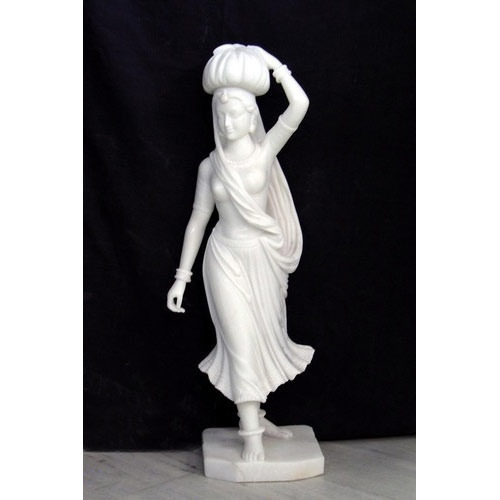 Marble Lady Figure