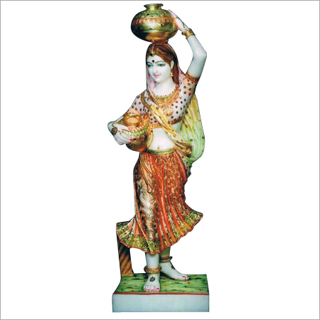 Marble Lady Figure