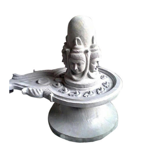 Marble shivling Statue