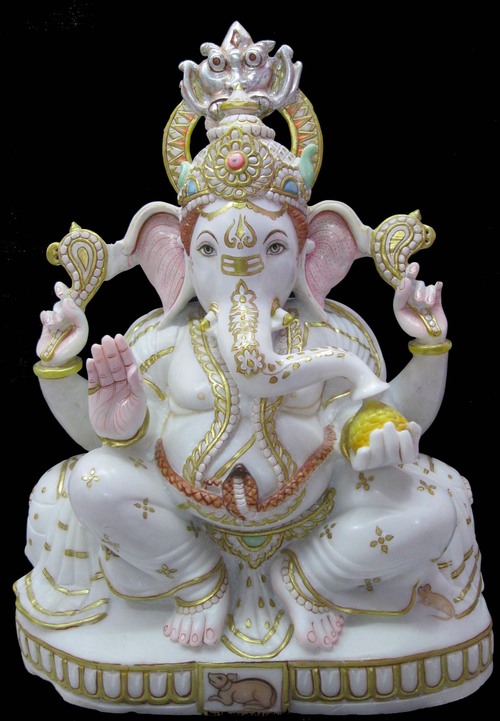 Marble Ganesh ji Statue