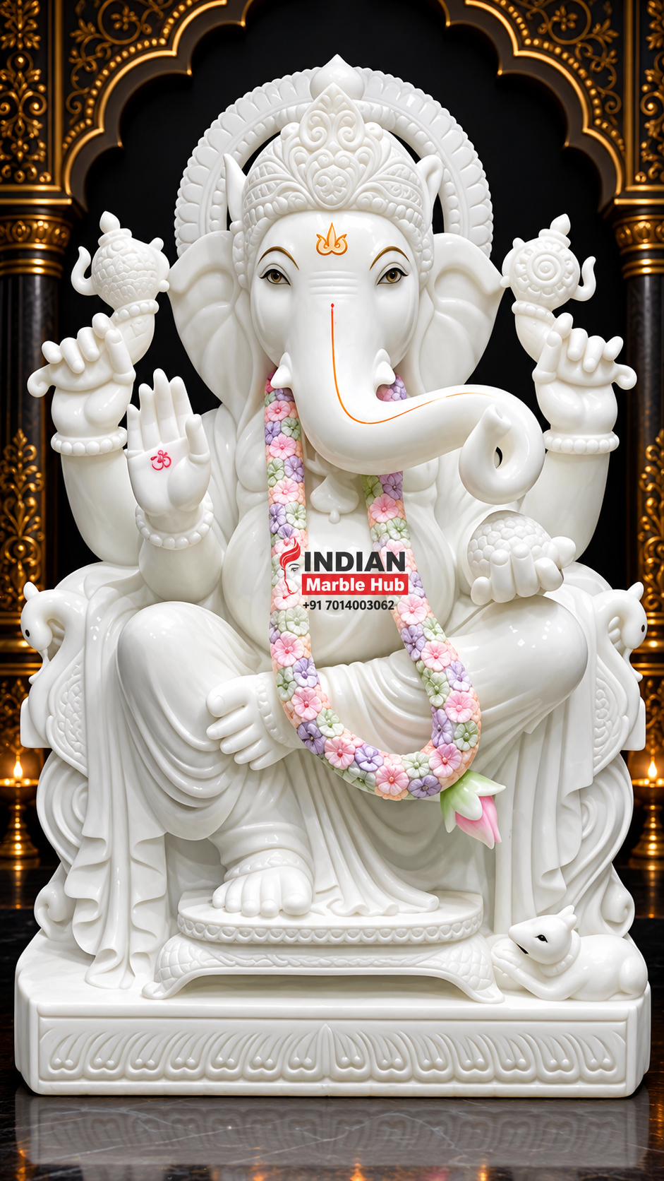 Ganesh Ji Marble Statue