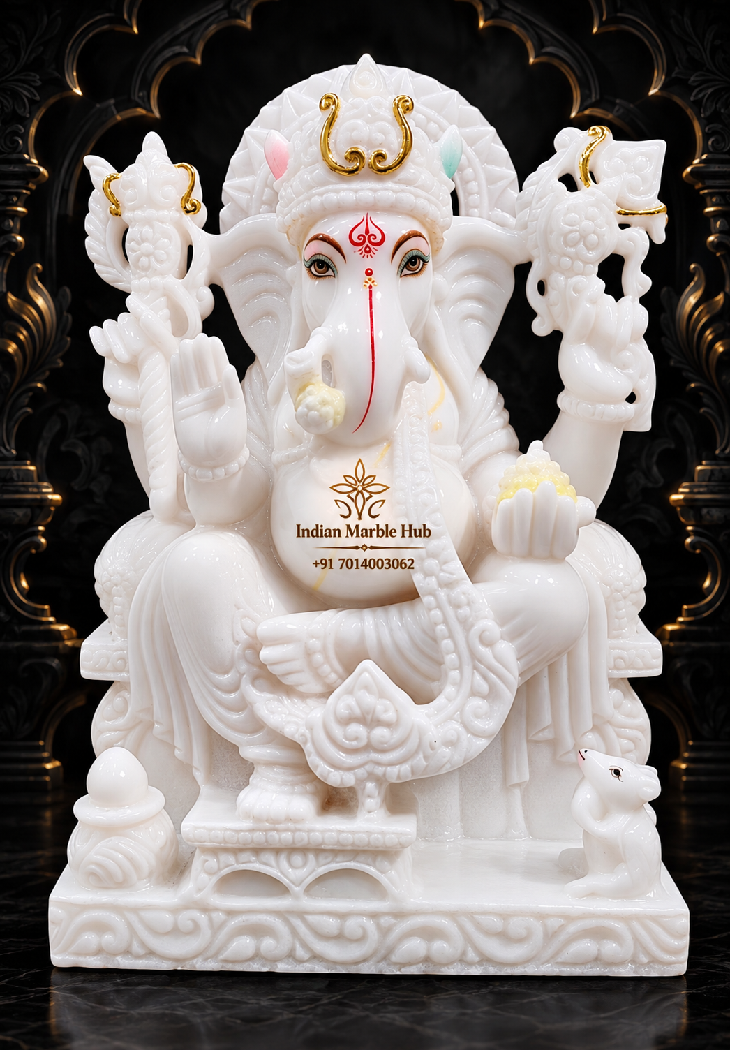 Ganesh Ji Marble Statue