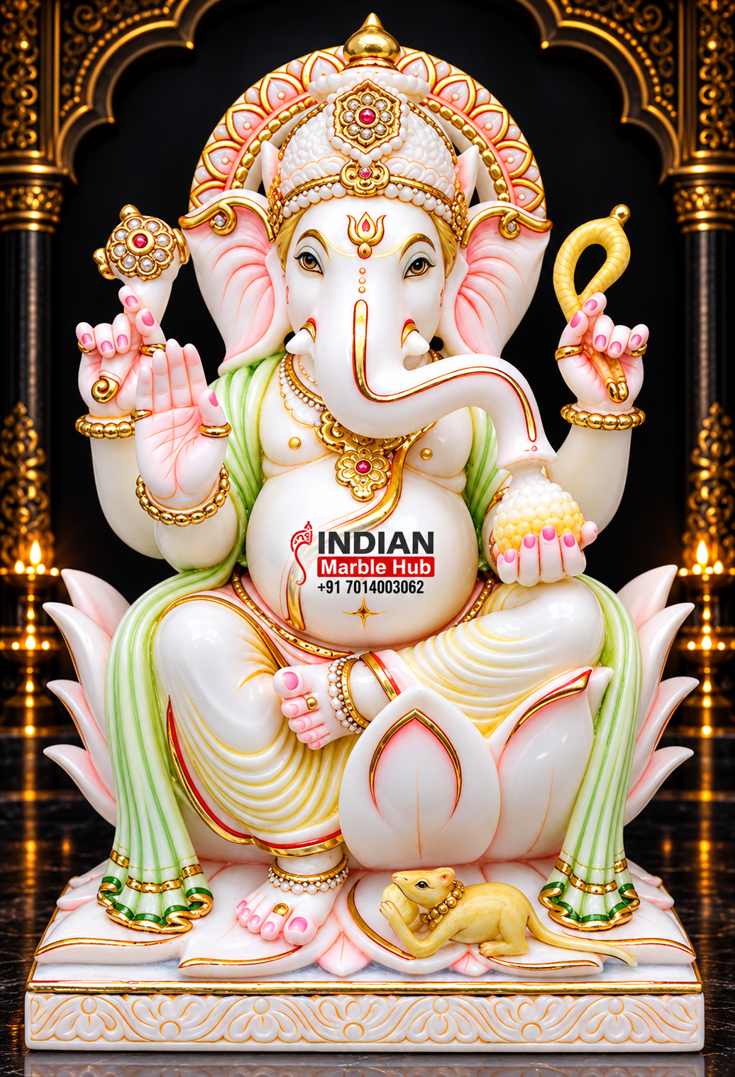 Ganesh Ji Marble Statue