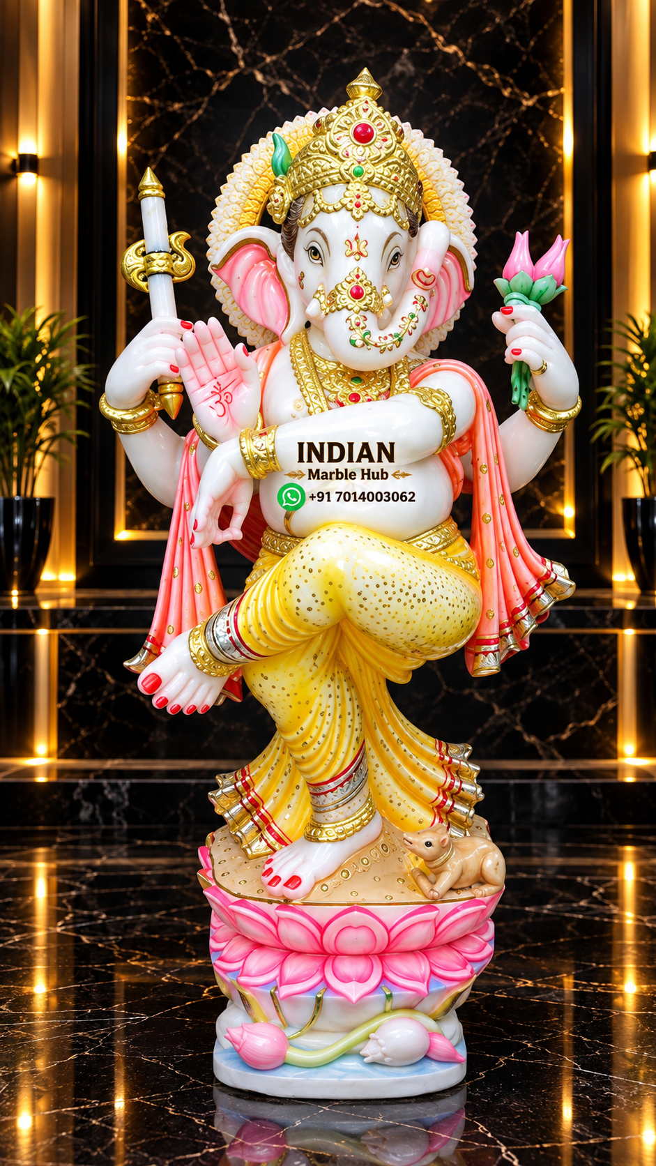 Ganesh Ji Marble Statue