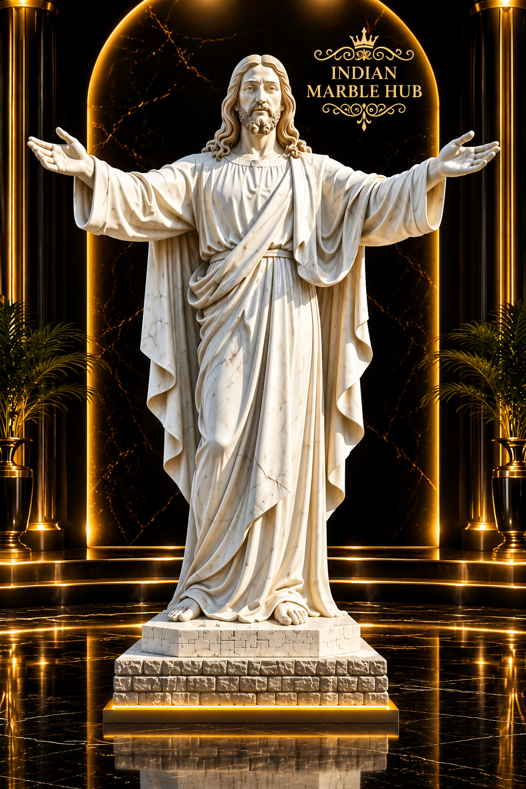 Jesus Marble Statue