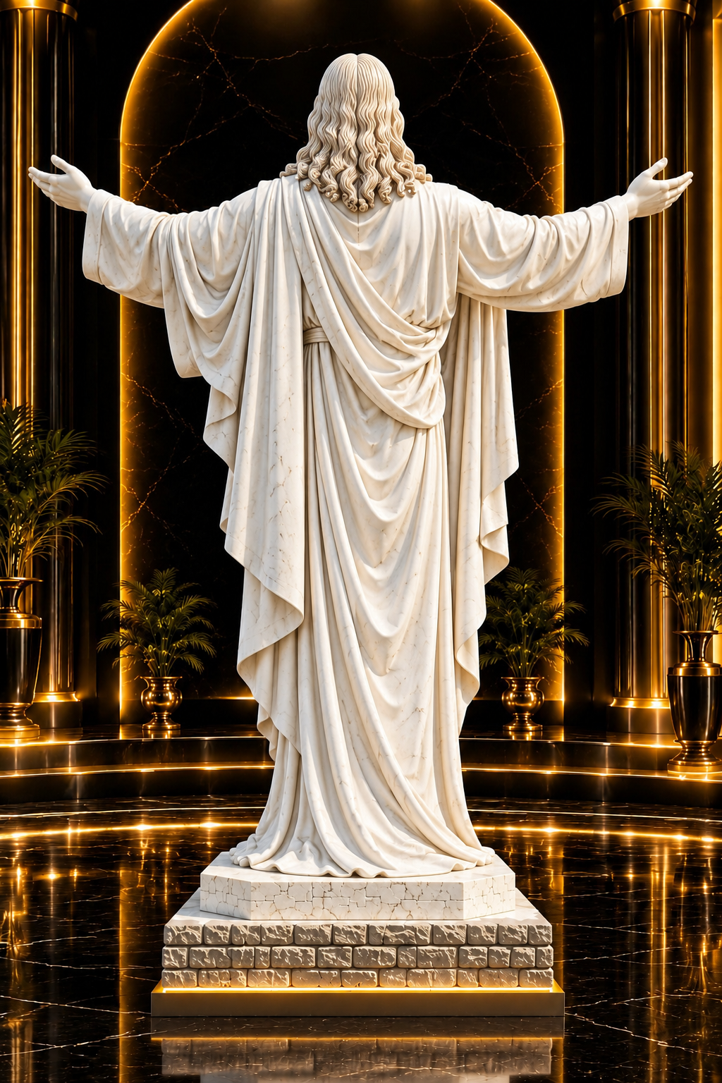 Jesus Marble Statue