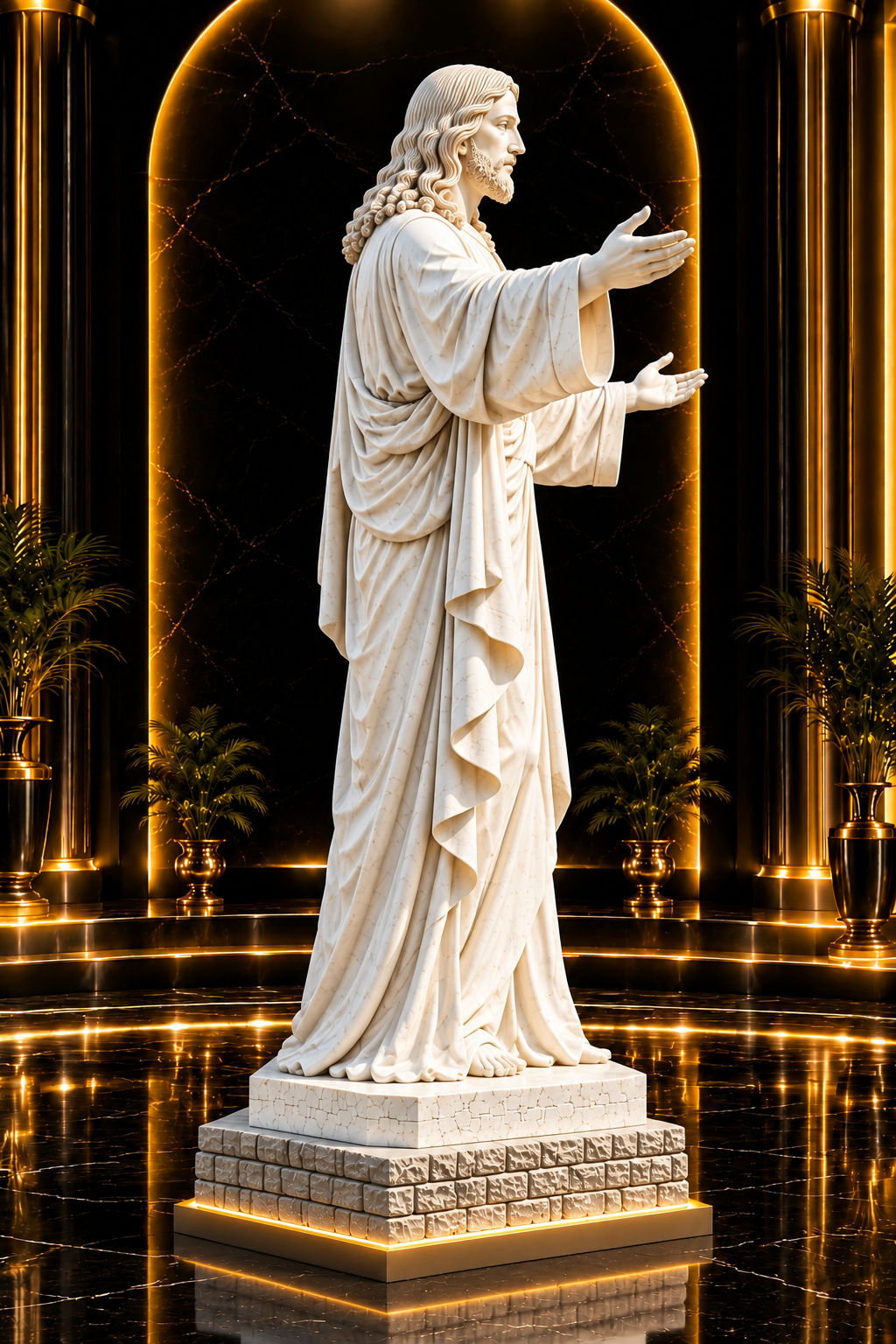 Jesus Marble Statue