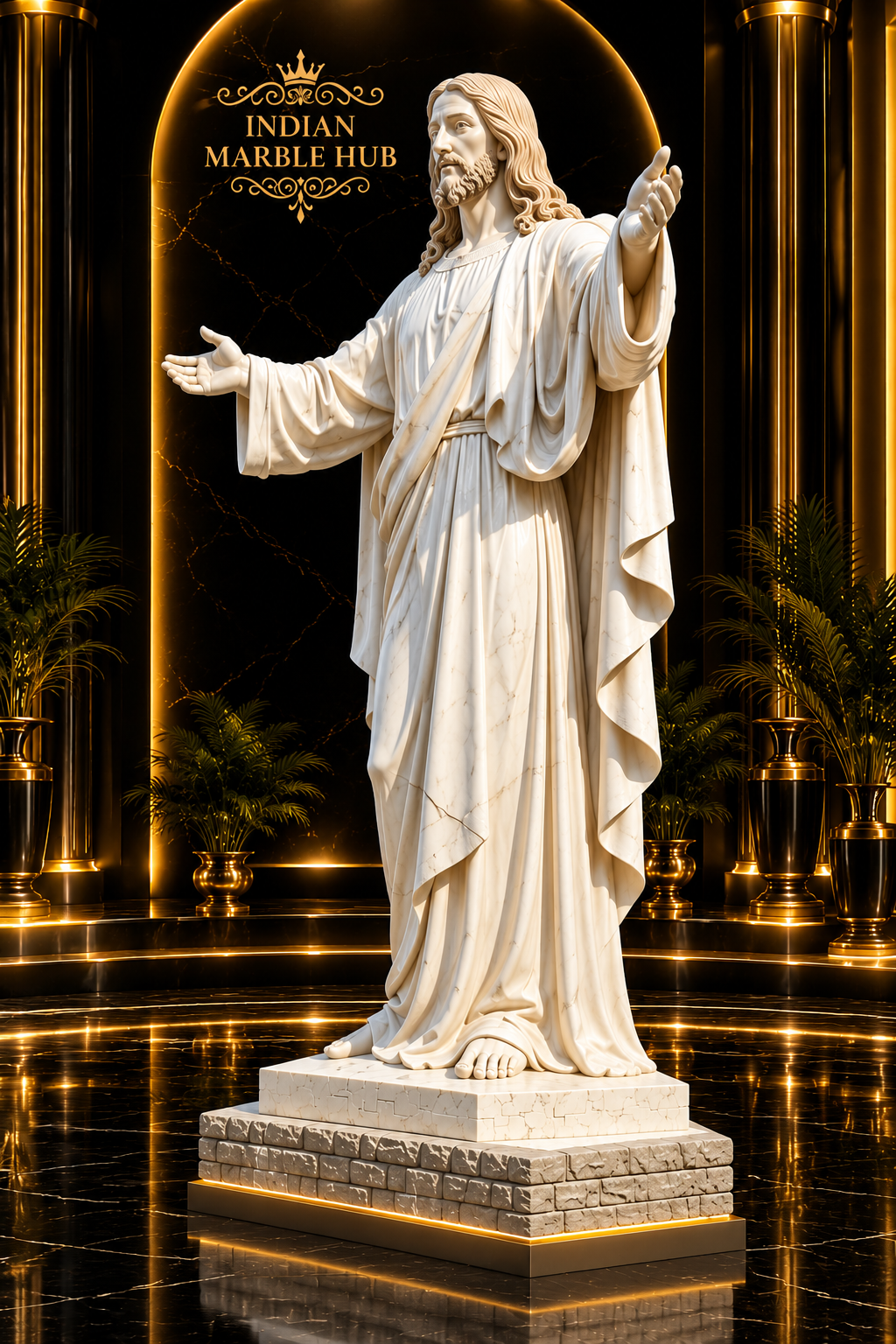 Jesus Marble Statue