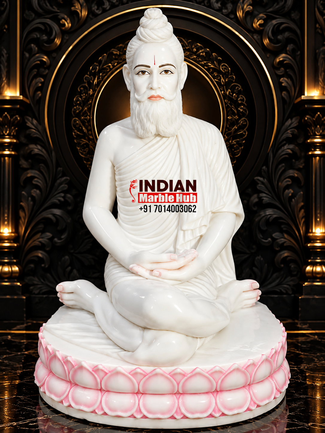 Loknath Baba Ji Marble Statue