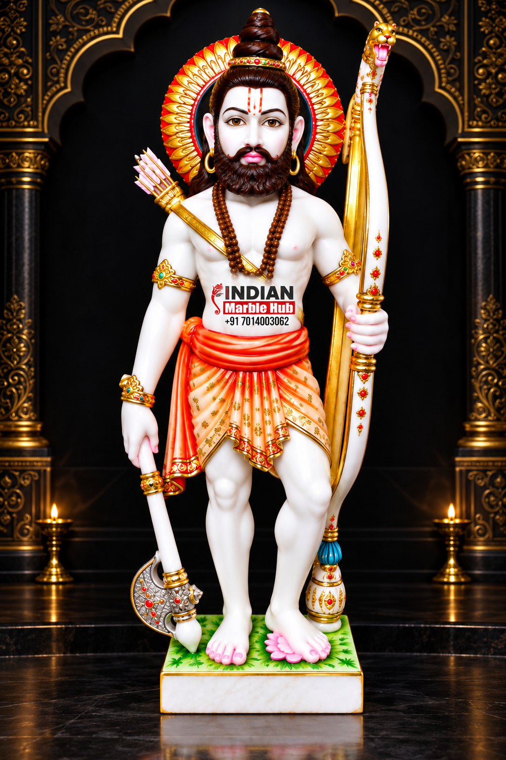 Parshuram Ji Marble Statue
