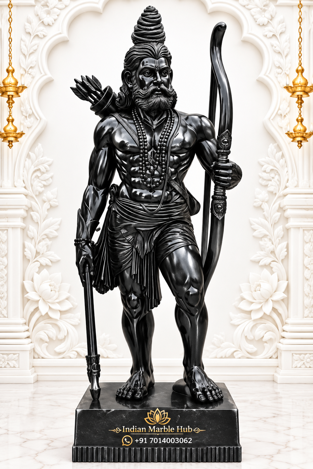 Parshuram Ji Marble Statue