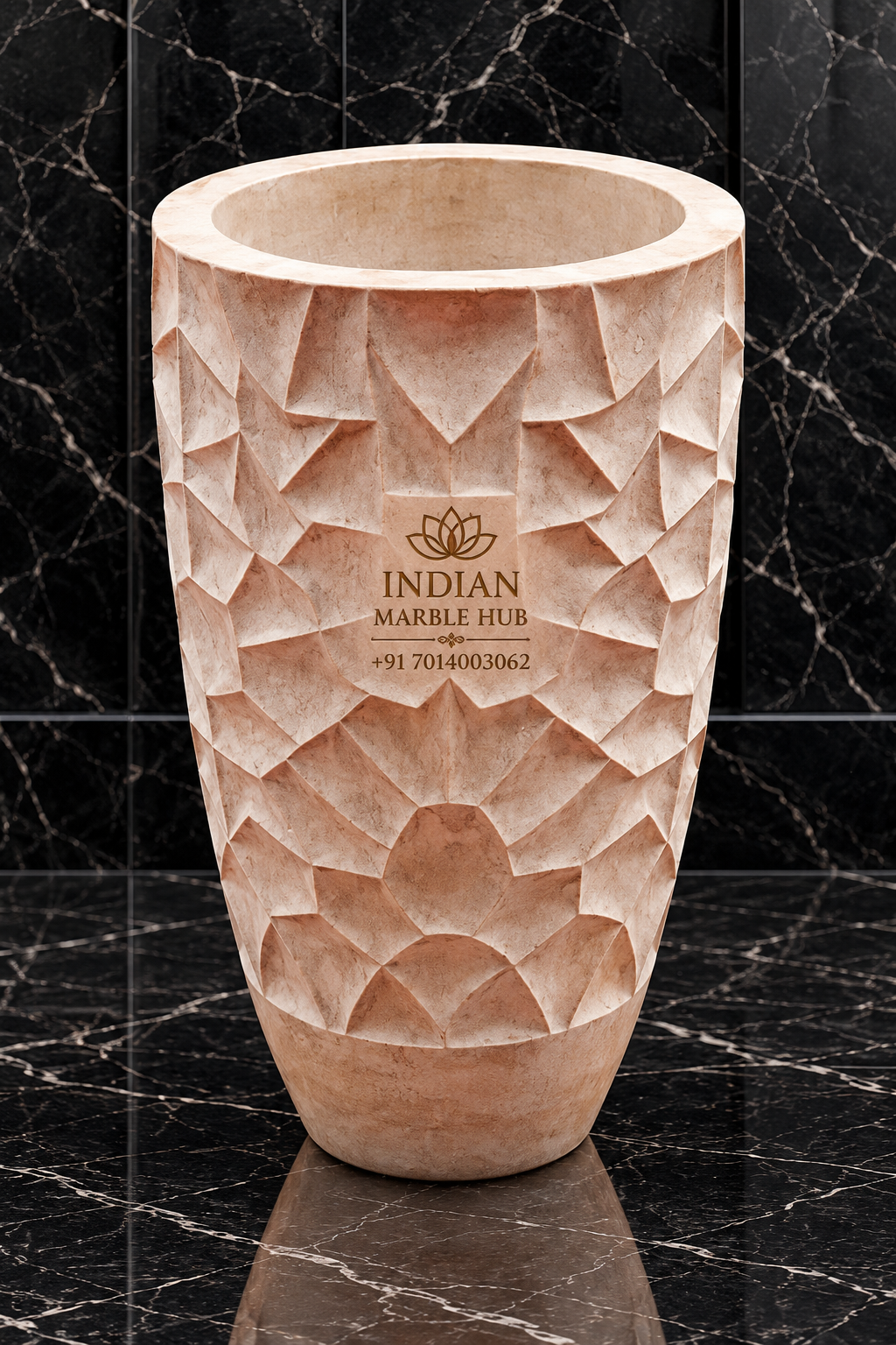 Marble Planter Pots
