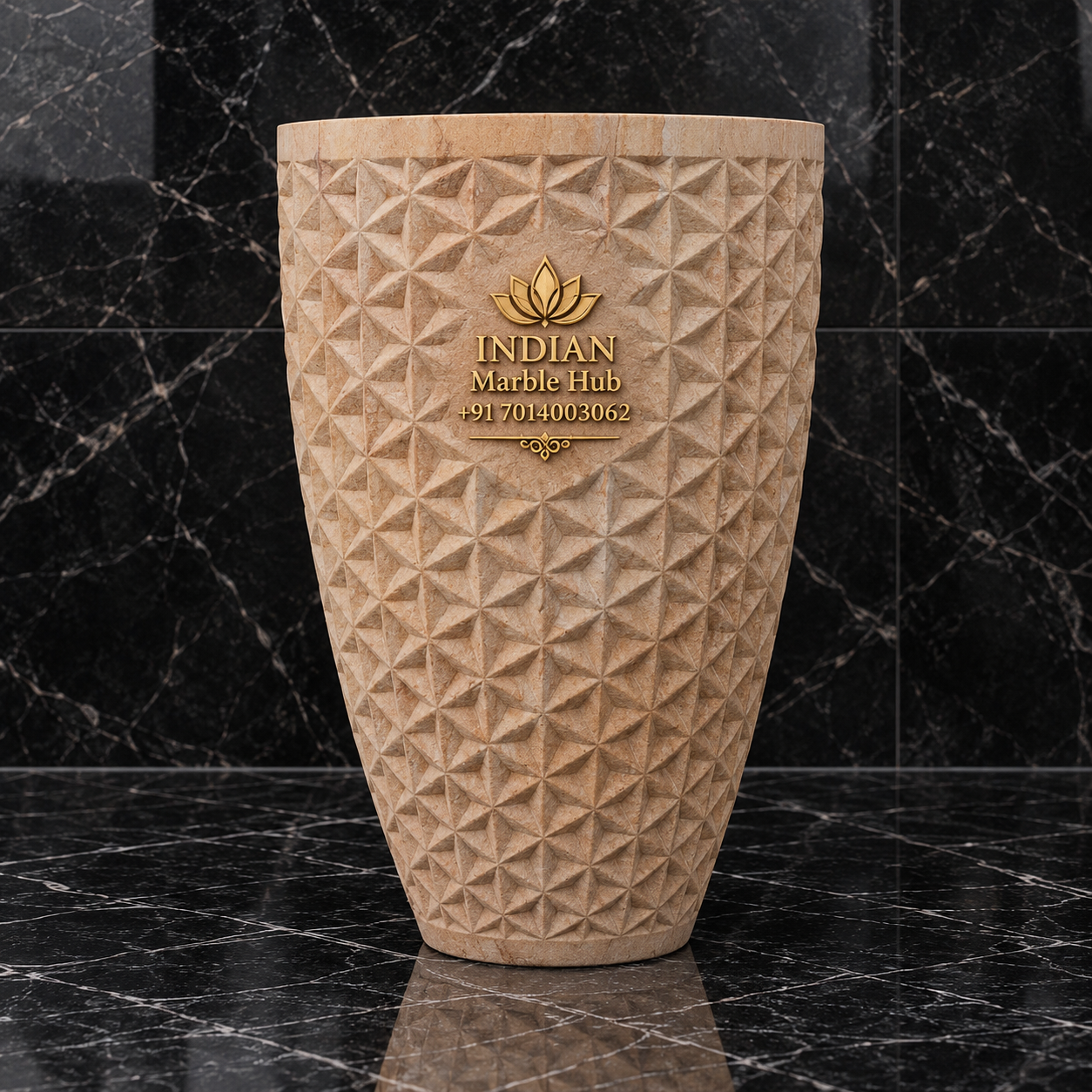 Marble Planter Pots