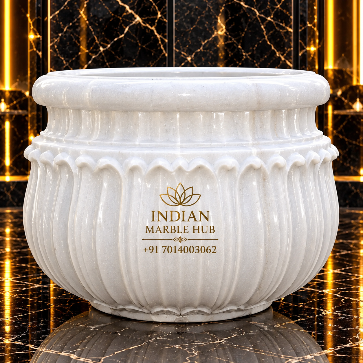 Marble Planter Pots