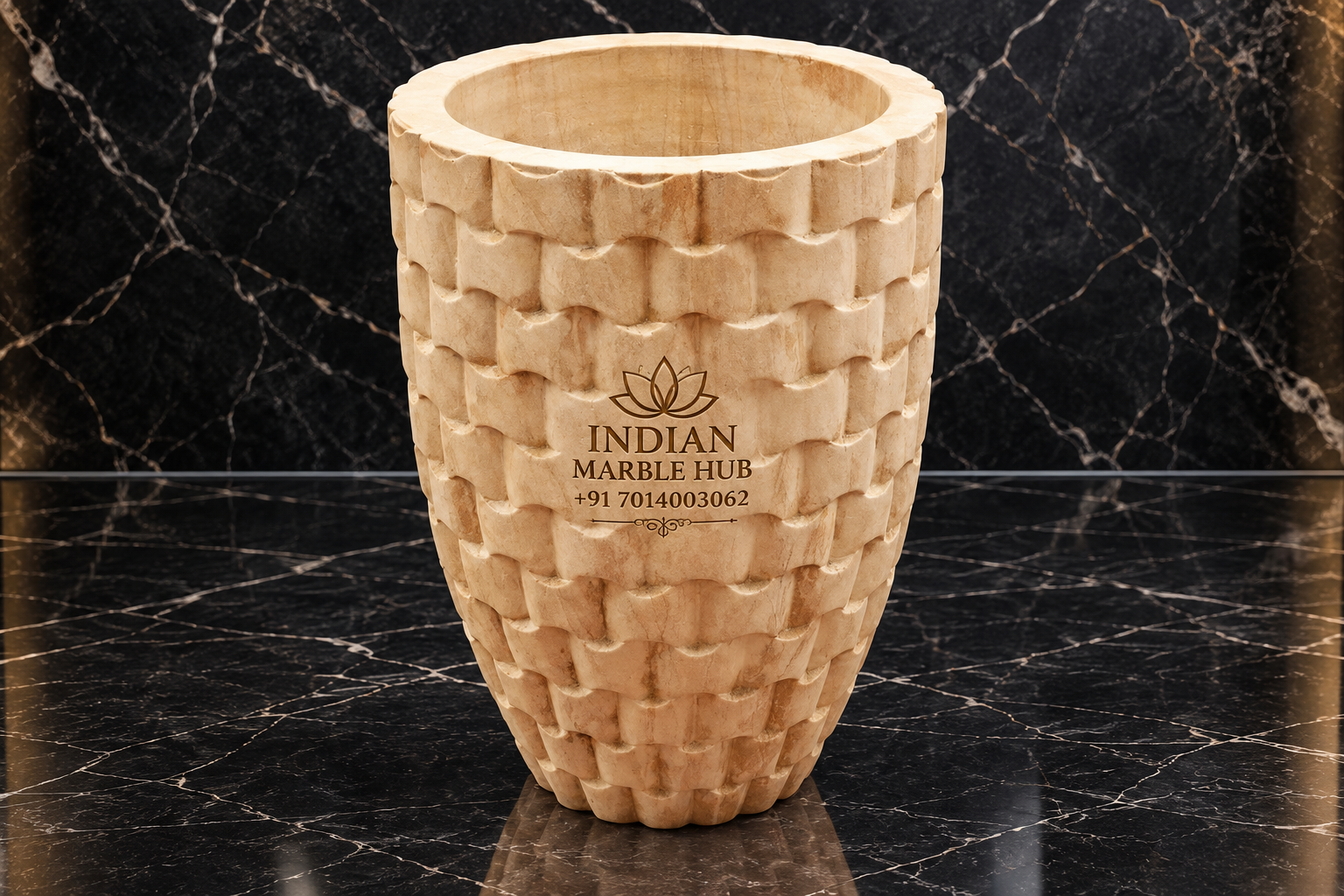 Marble Planter Pots