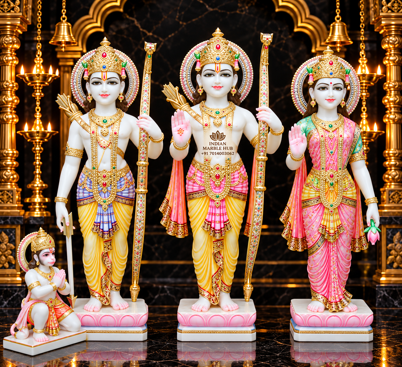 Ram Darbar Marble Statue