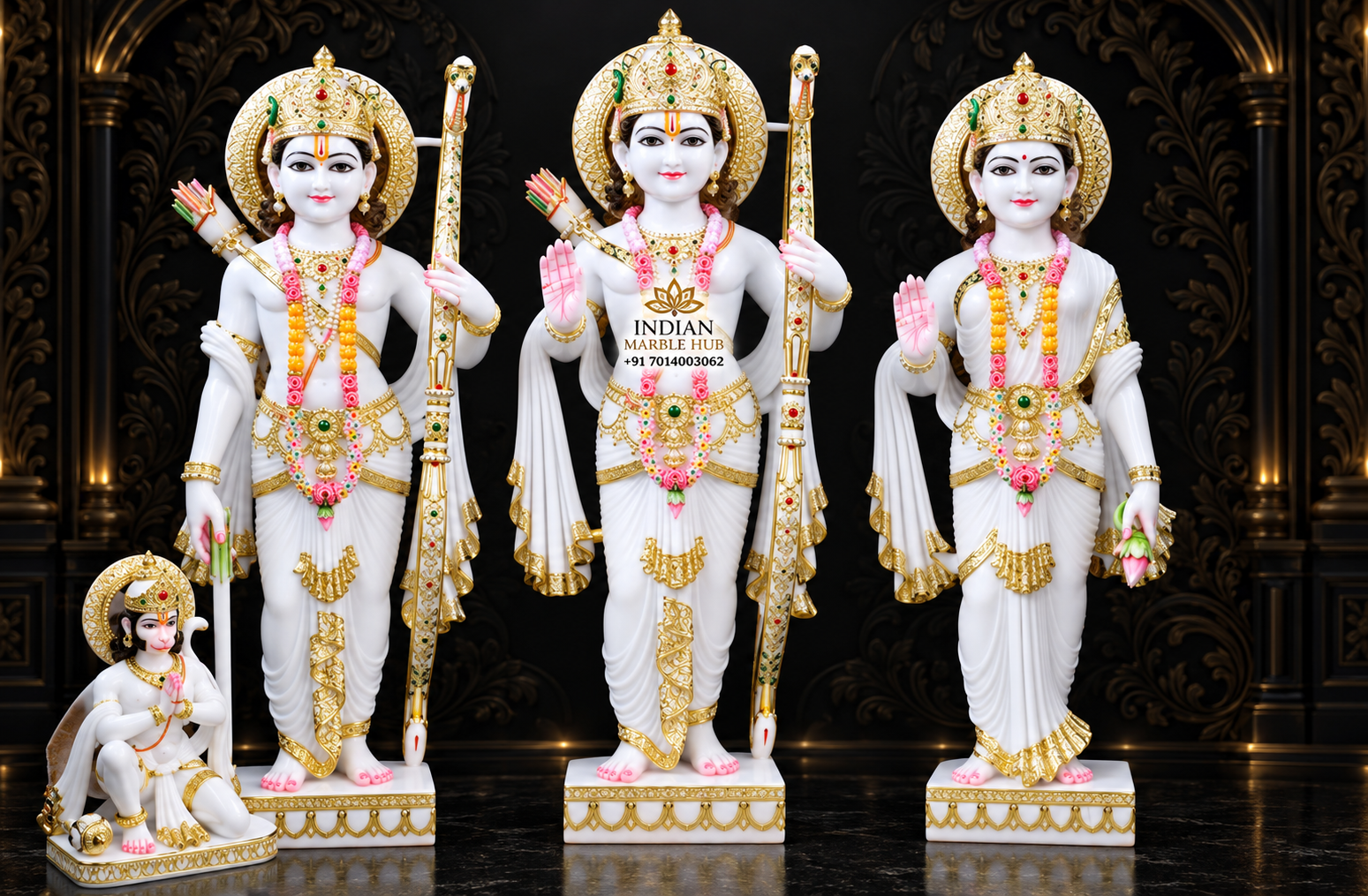 Ram Darbar Marble Statue