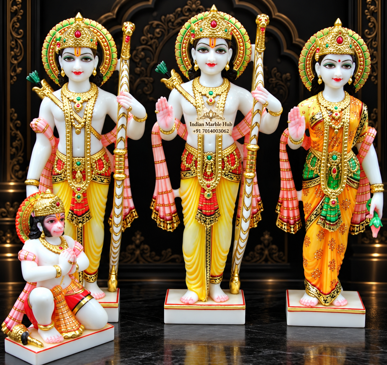 Ram Darbar Marble Statue