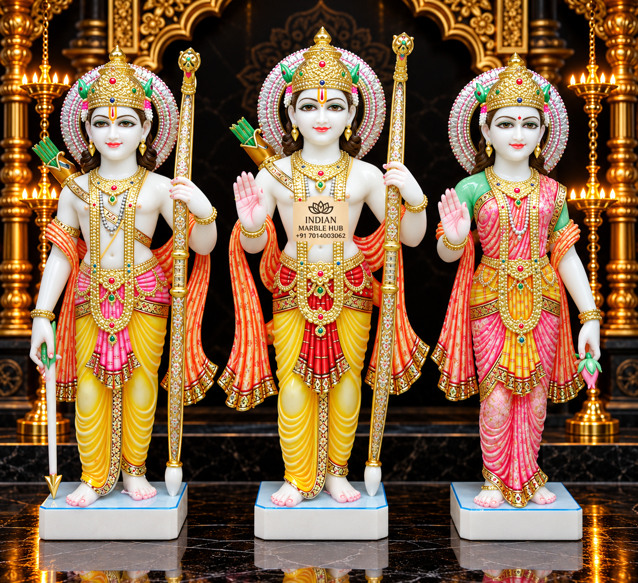 Ram Darbar Marble Statue