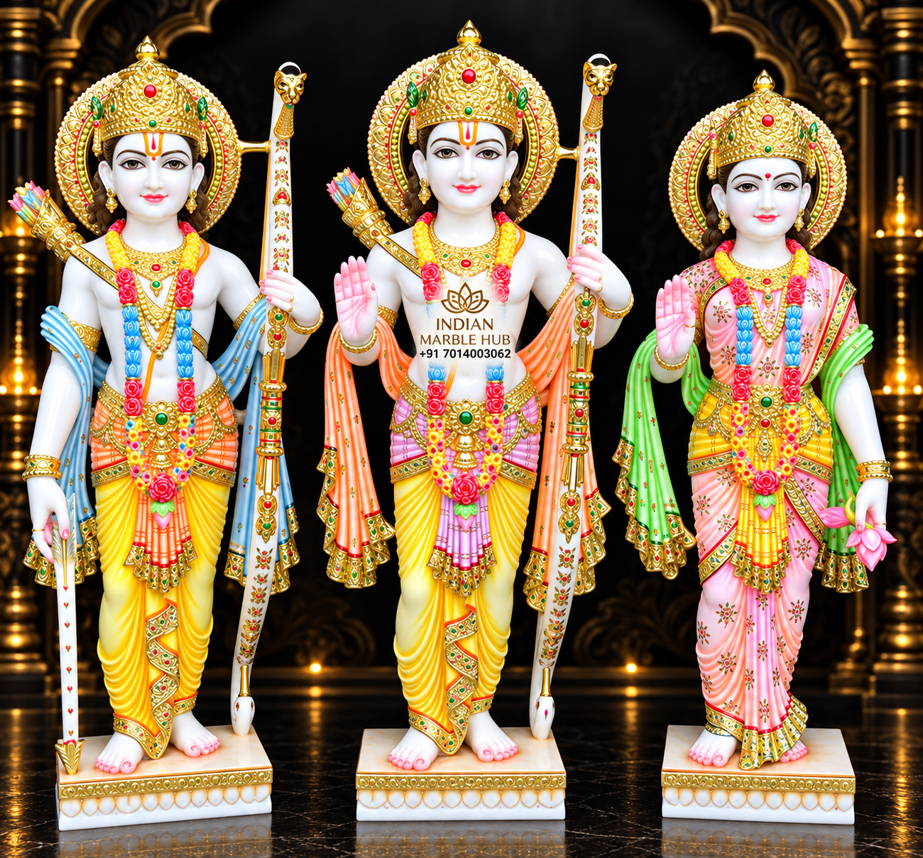 Ram Darbar Marble Statue