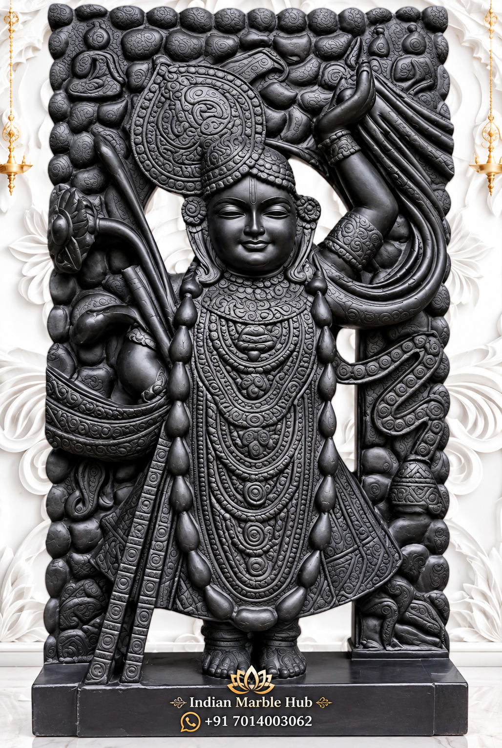 Shrinath Ji Marble Statue