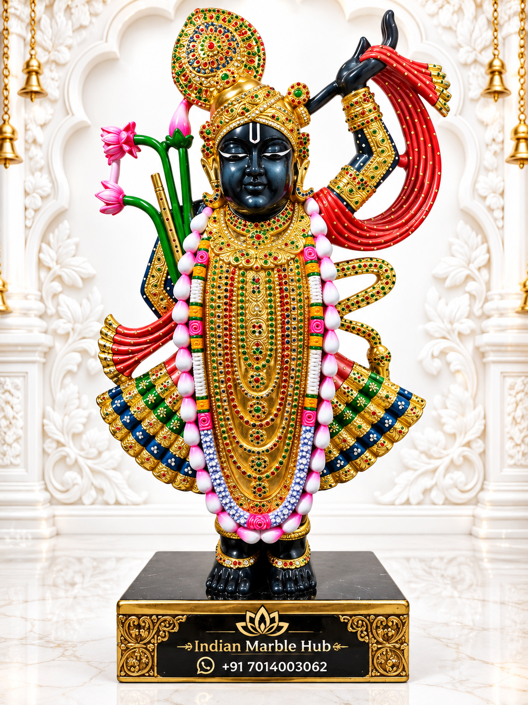 Shrinath Ji Marble Statue