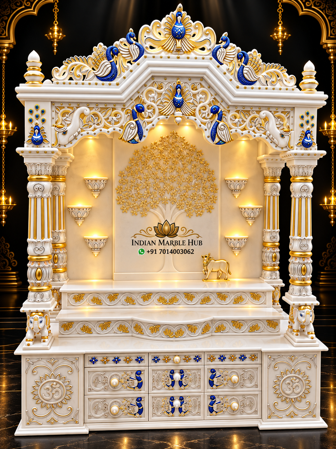 Premium Marble Temple