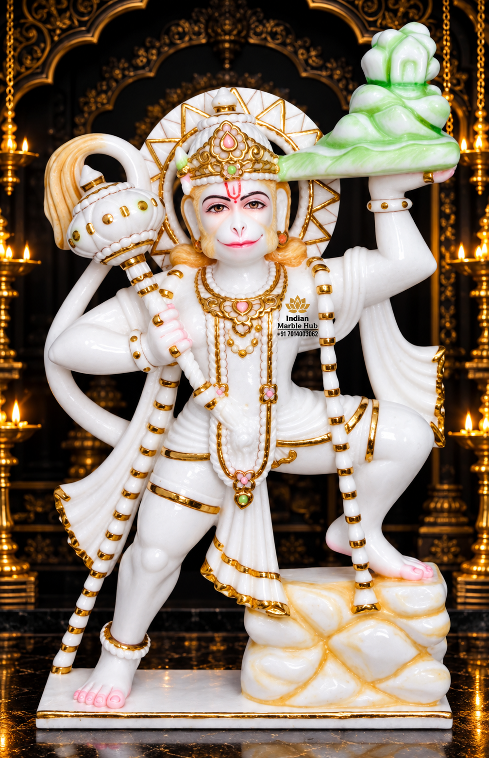 Hanuman Ji Marble Statue