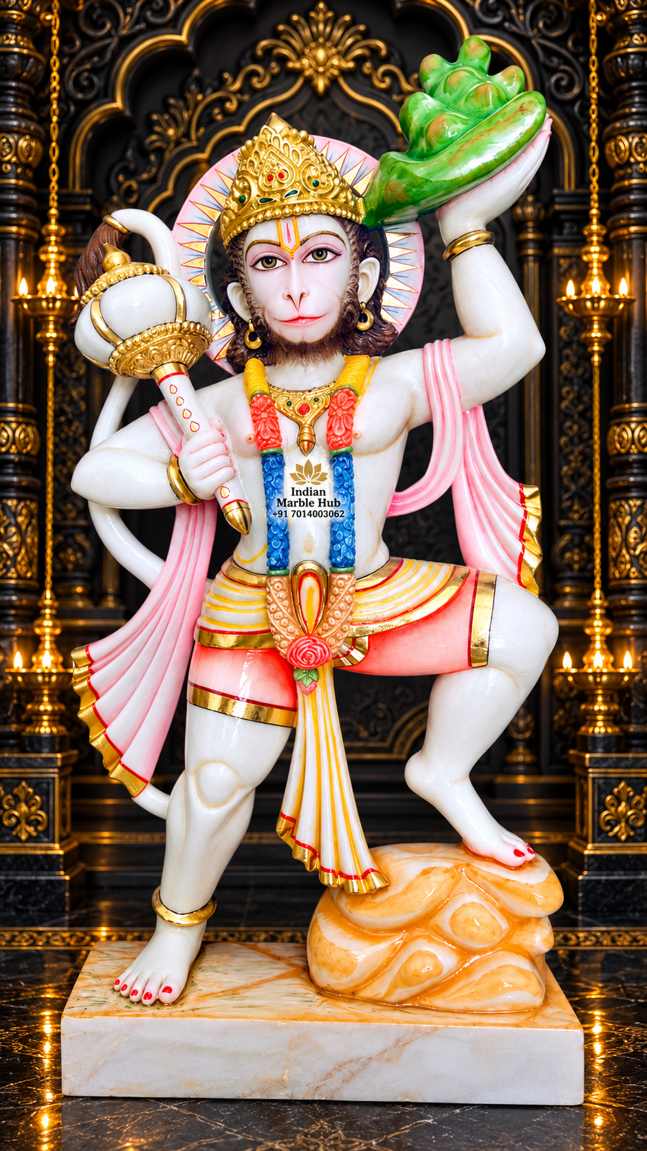 Hanuman Ji Marble Statue