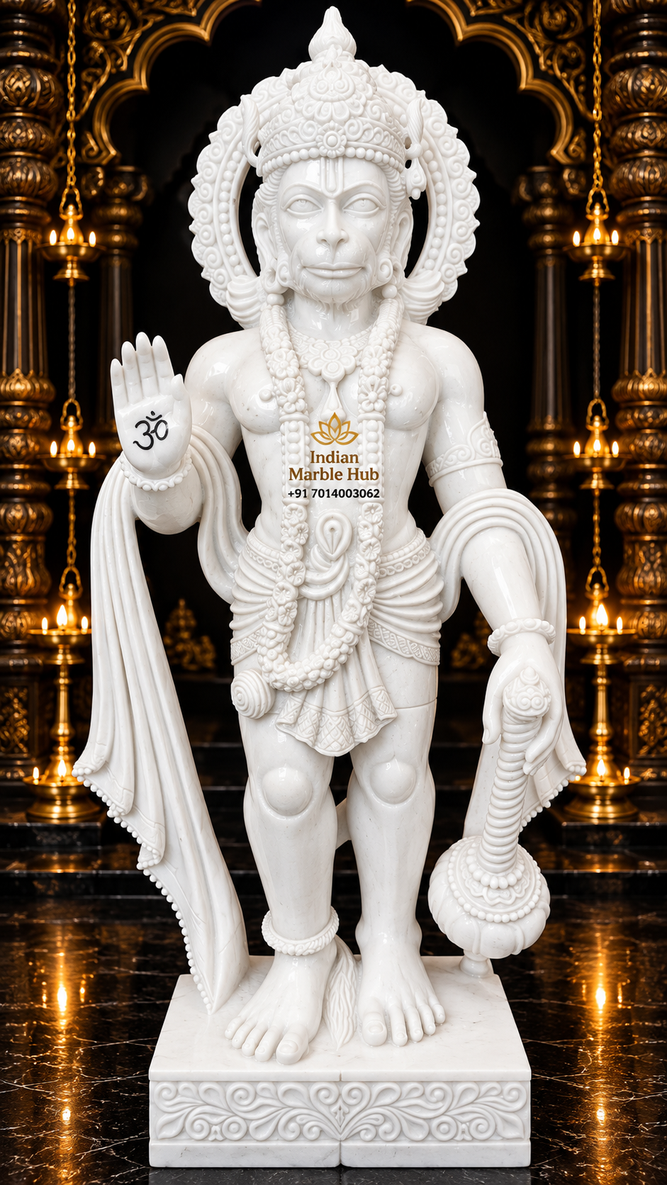 Hanuman Ji Marble Statue